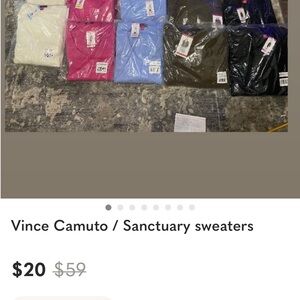 Bundle for beautiful- blue medium sweater